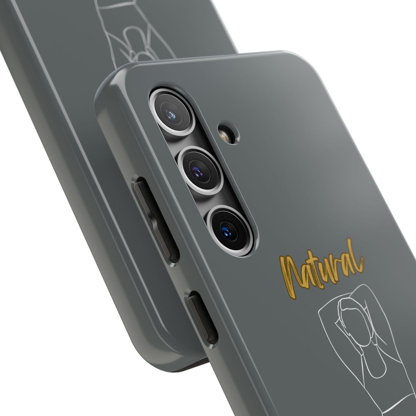 Natural Woman I Love Me (WL)Tough Phone Cases DARK GREY