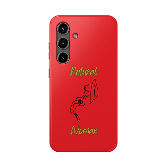 Natural Woman Free (BL)Tough Phone Cases RED