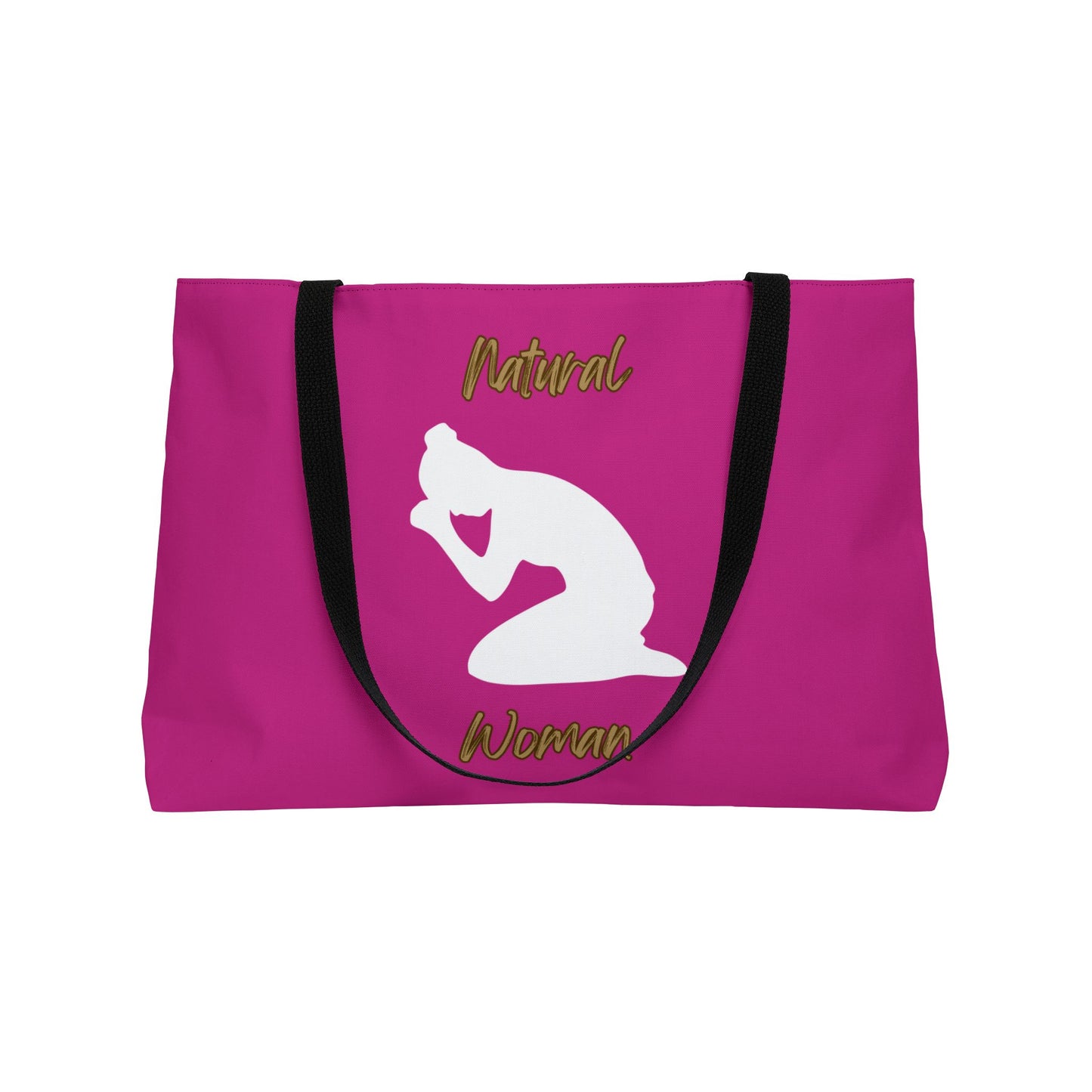 Natural Woman Pray (WL) Weekender Tote Bag PINK