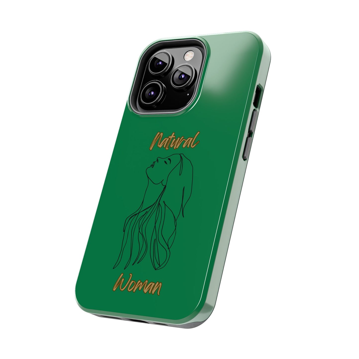 Natural Woman Appreciation (BL) Tough Phone Cases DARK GREEN