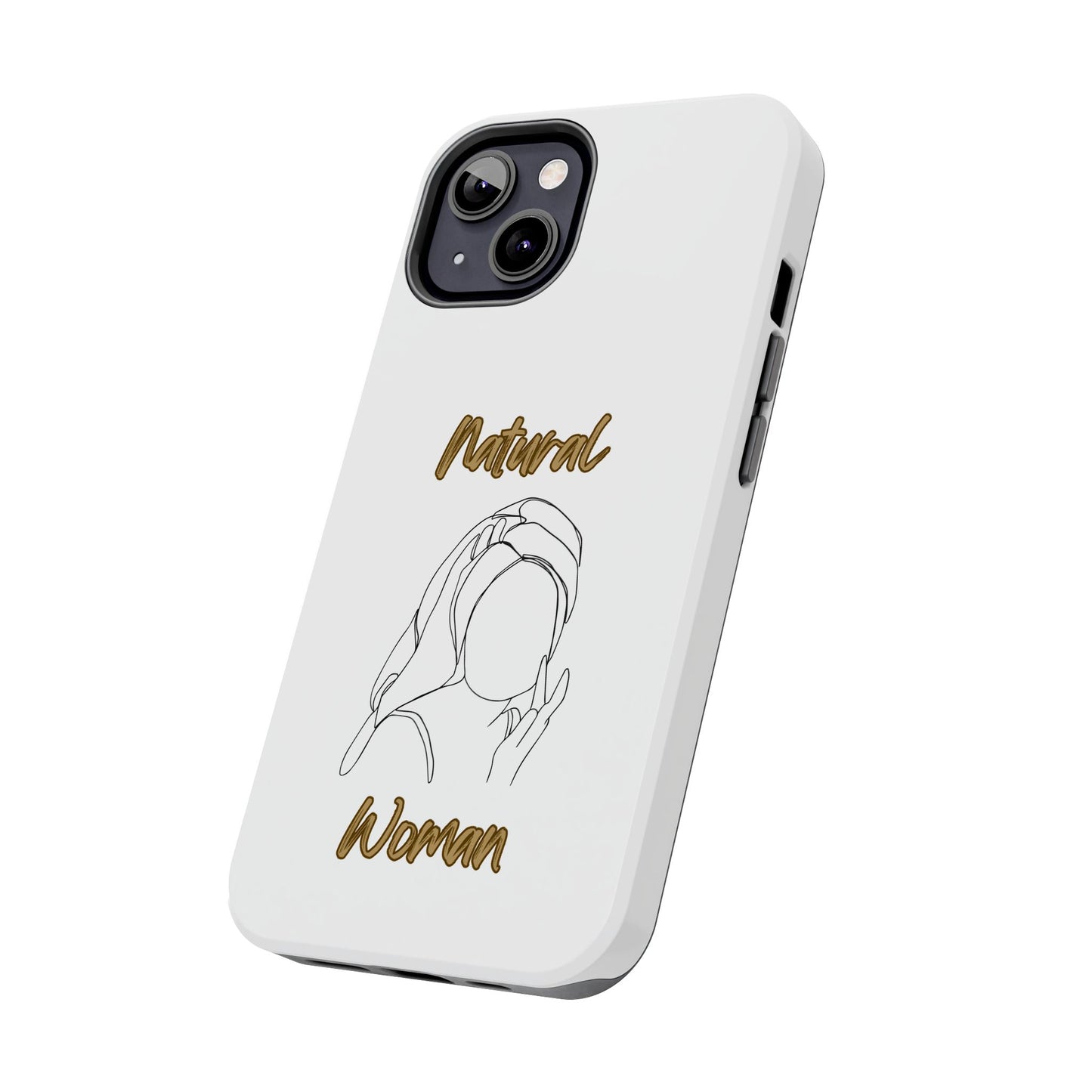 Natural Woman Towel Wrapped (BL)Tough Phone Cases WHITE