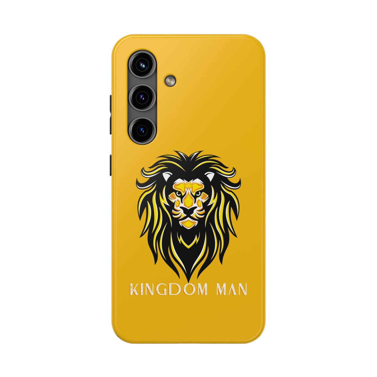 Kingdom Man (White-Gold Label) Tough Phone Case YELLOW