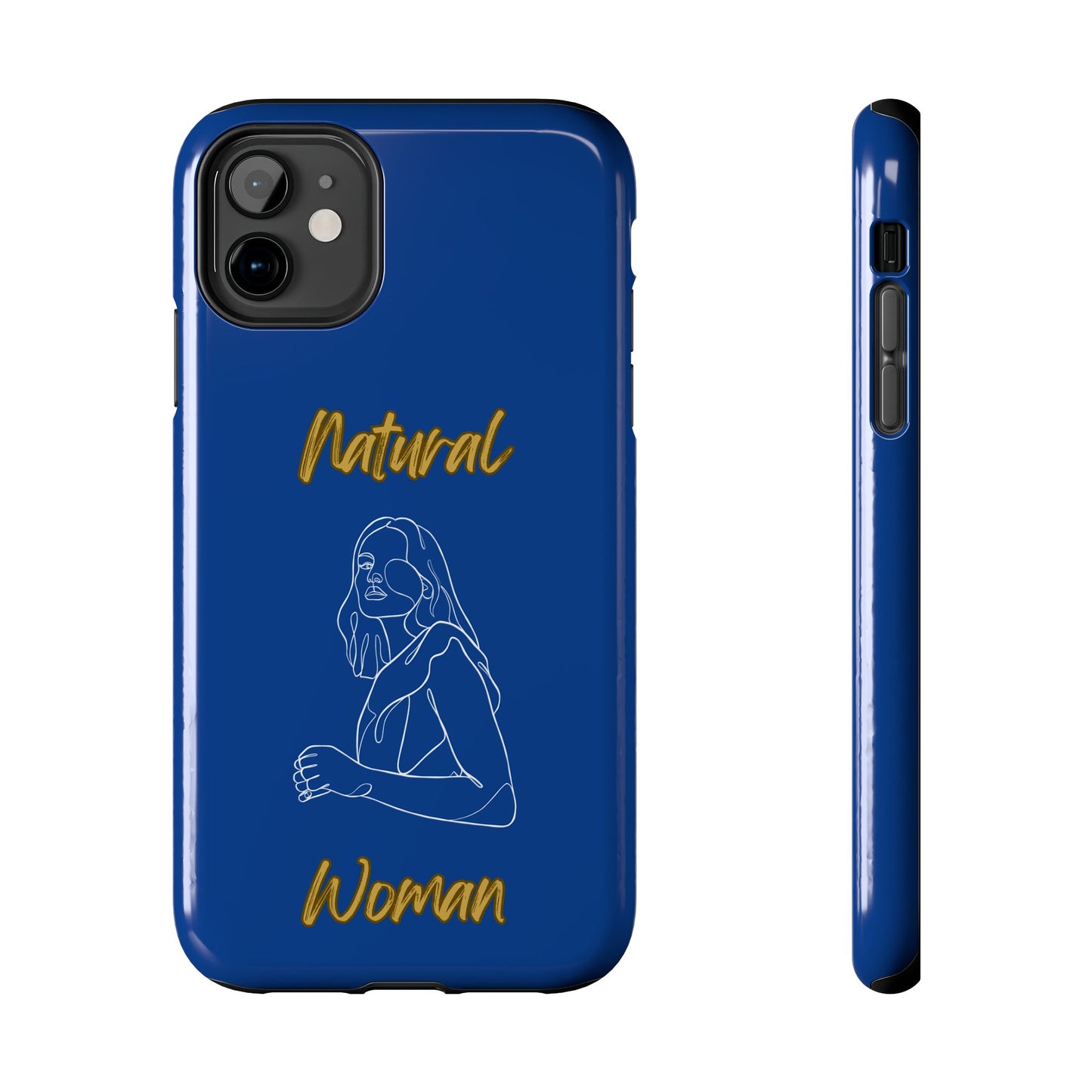 Natural Woman Care Free (WL)Tough Phone Cases DARK BLUE