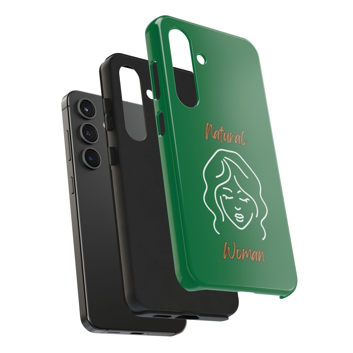 Natural Woman Modest (WL)Tough Phone Cases DARK GREEN