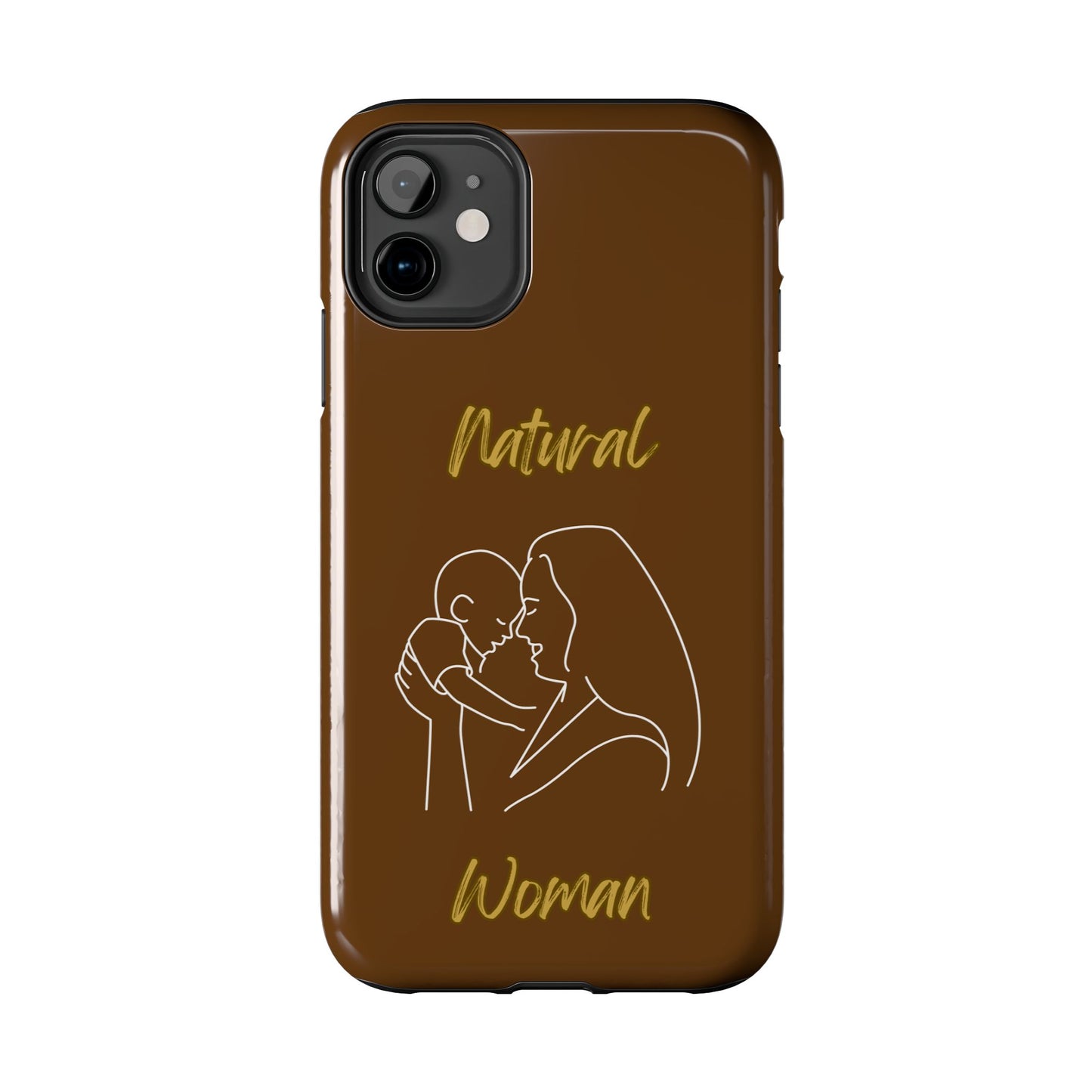 Natural Woman Joy (WL) Tough Phone Cases BROWN