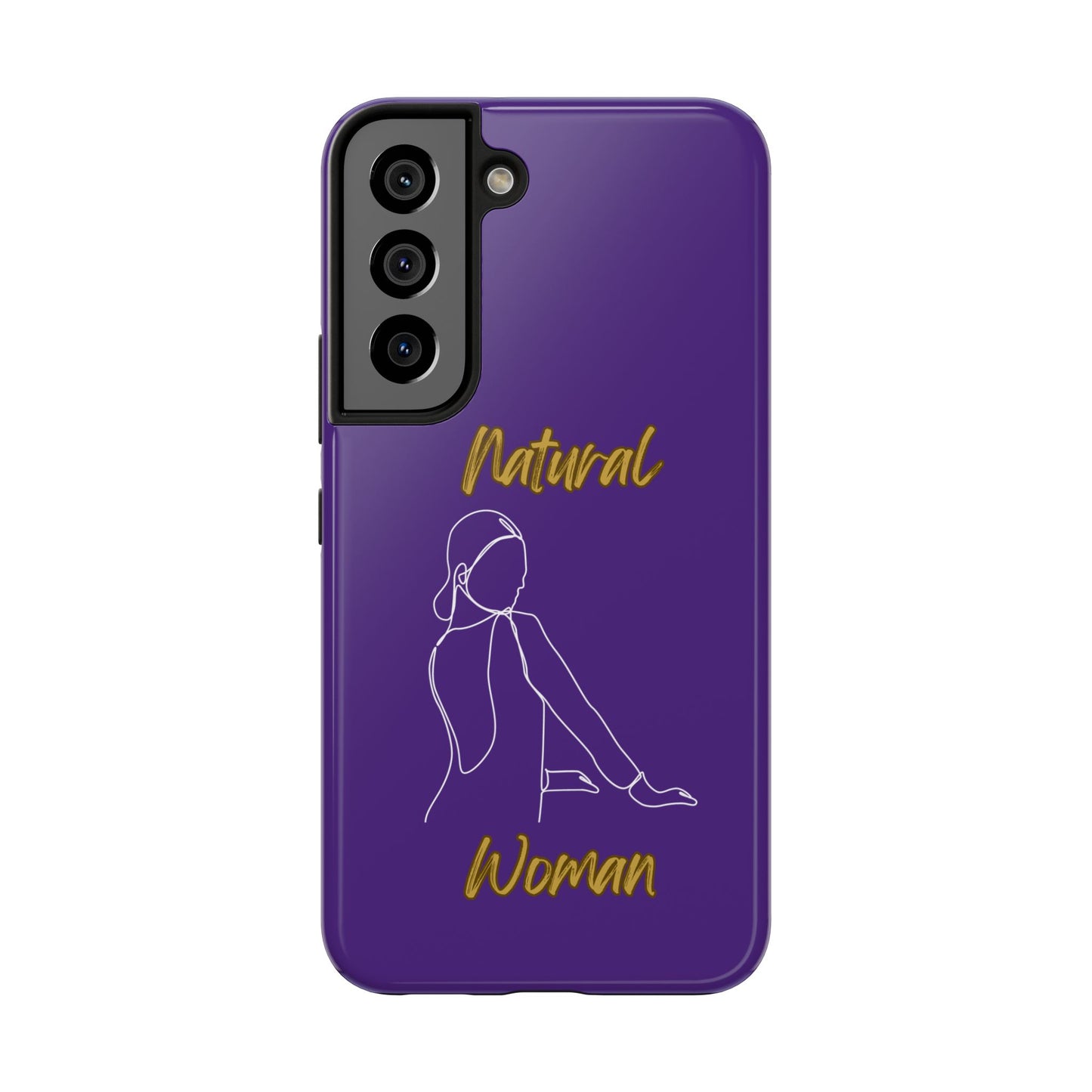 Natural Woman Hands Free (WL)Tough Phone Cases PURPLE