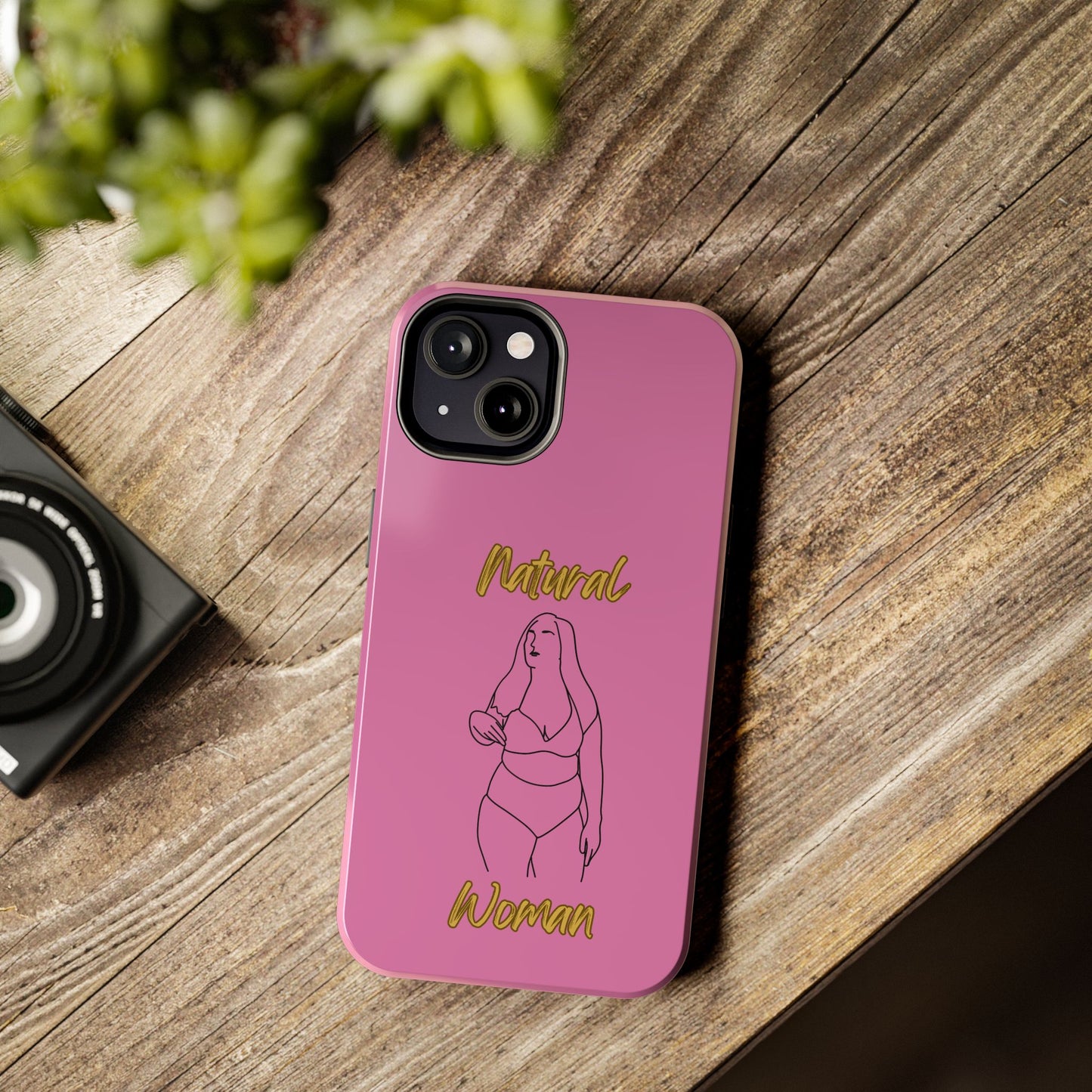Natural Woman Full Beauty (BL)Tough Phone Cases LIGHT PINK