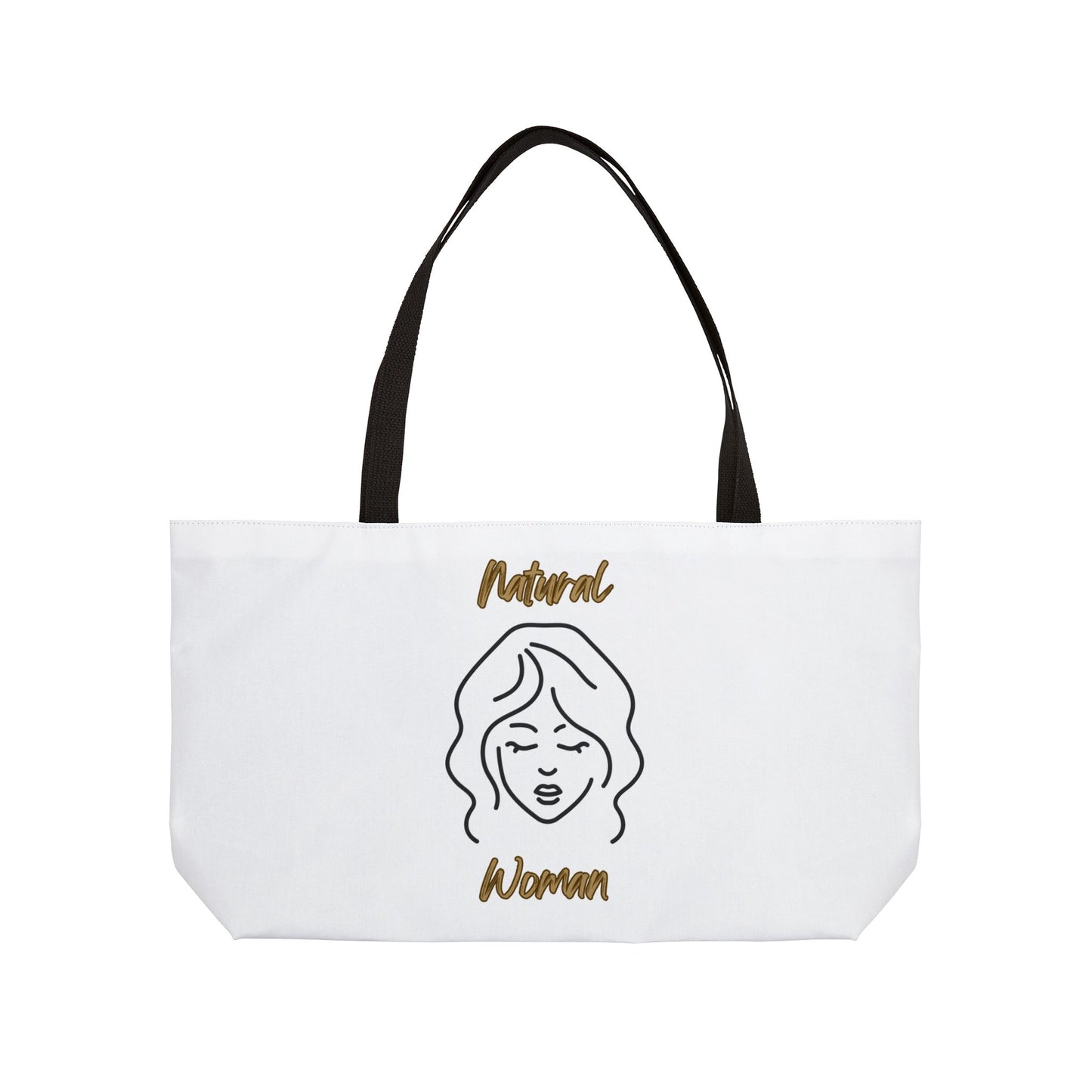 Natural Woman Modest (BL) Weekender Tote Bag WHITE
