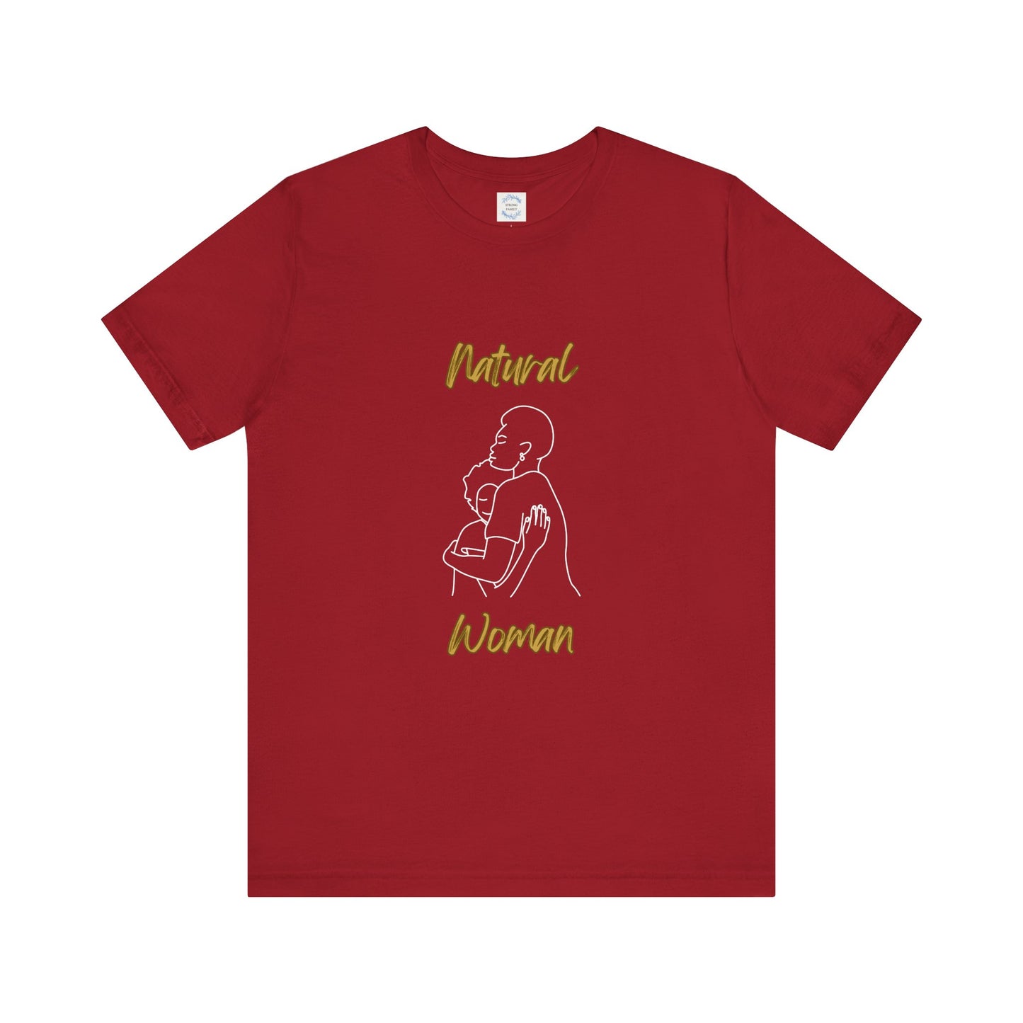 Natural Woman Safe With Momma (WL) Short Sleeve T-Shirt