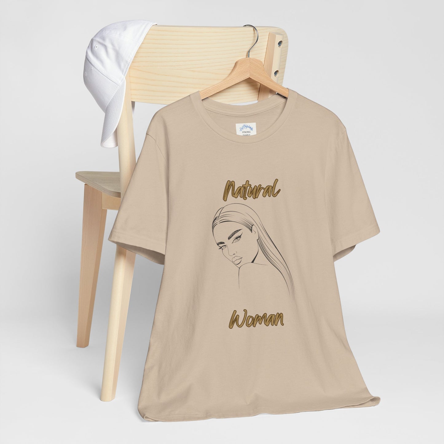 Natural Woman The Stare (BL) Short Sleeve T-Shirt