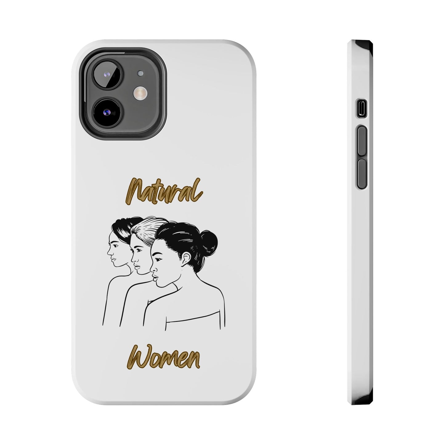 Natural Woman United Friends (BL)Tough Phone Cases WHITE