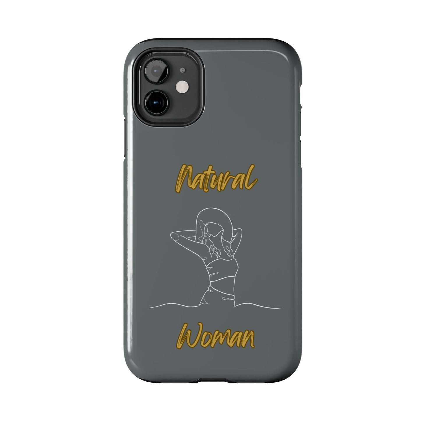 Natural Woman Sun Fun (WL)Tough Phone Cases DARK GREY