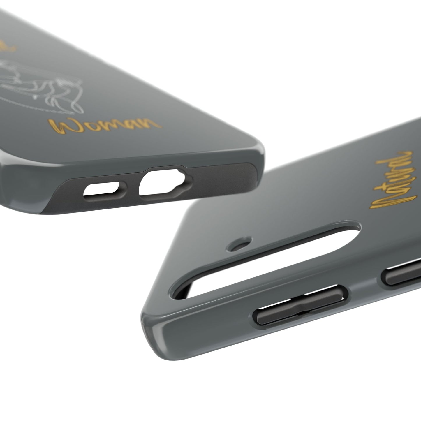 Natural Woman Style (WL)Tough Phone Cases DARK GREY