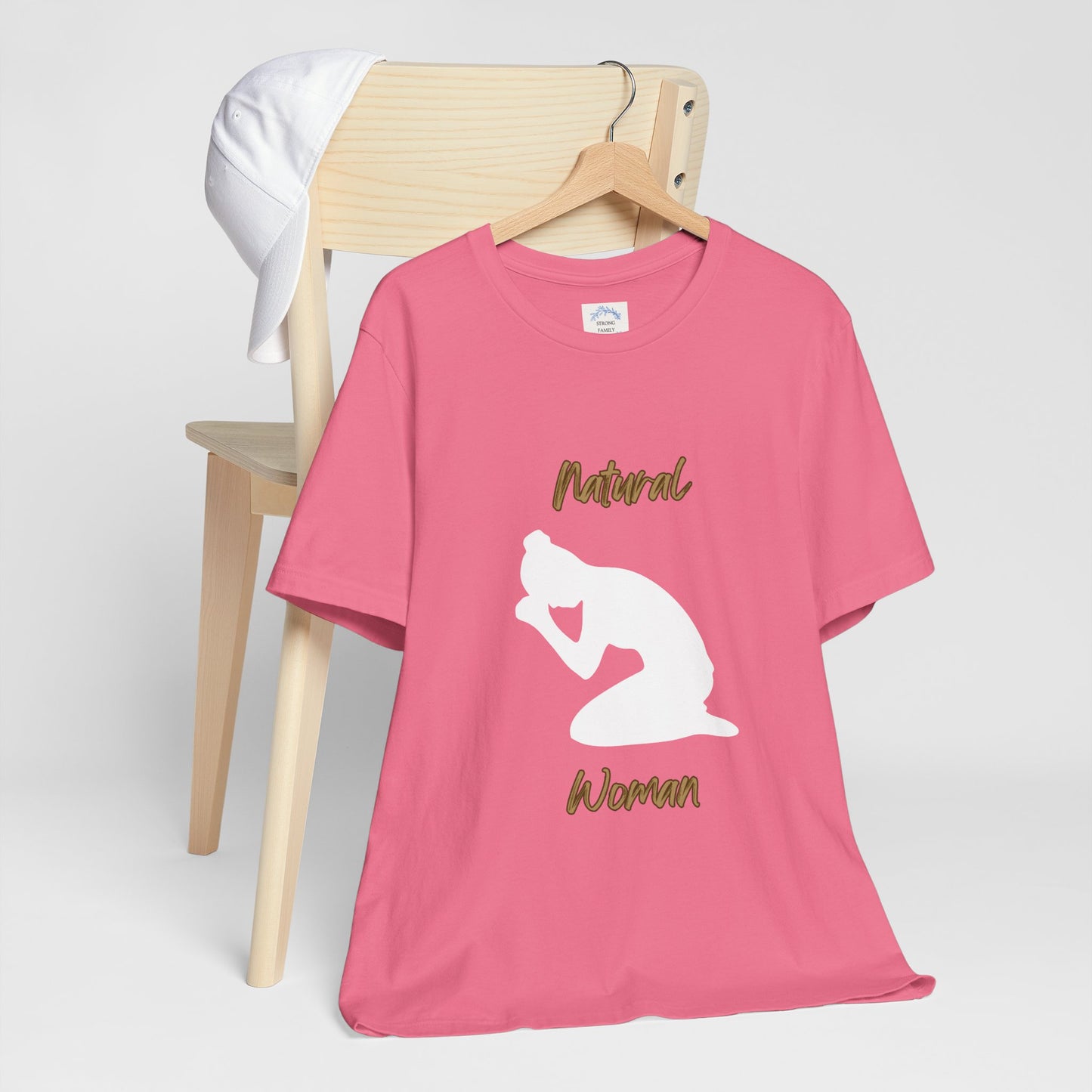 Natural Woman Pray  (WL) Short Sleeve T-Shirt