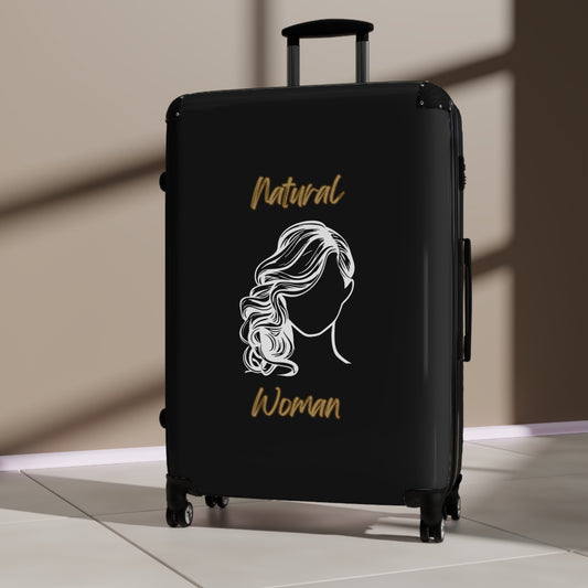 Natural Woman Long Curl (WL) Suitcase BLACK