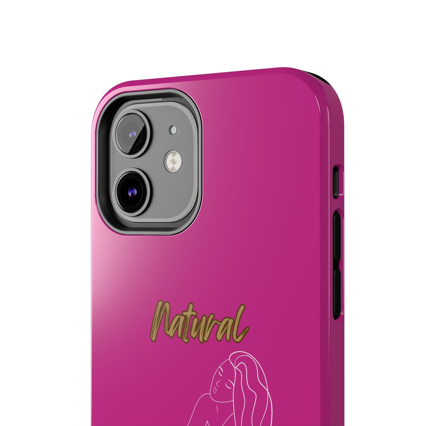 Natural Woman Beauty (WL) Tough Phone Cases PINK