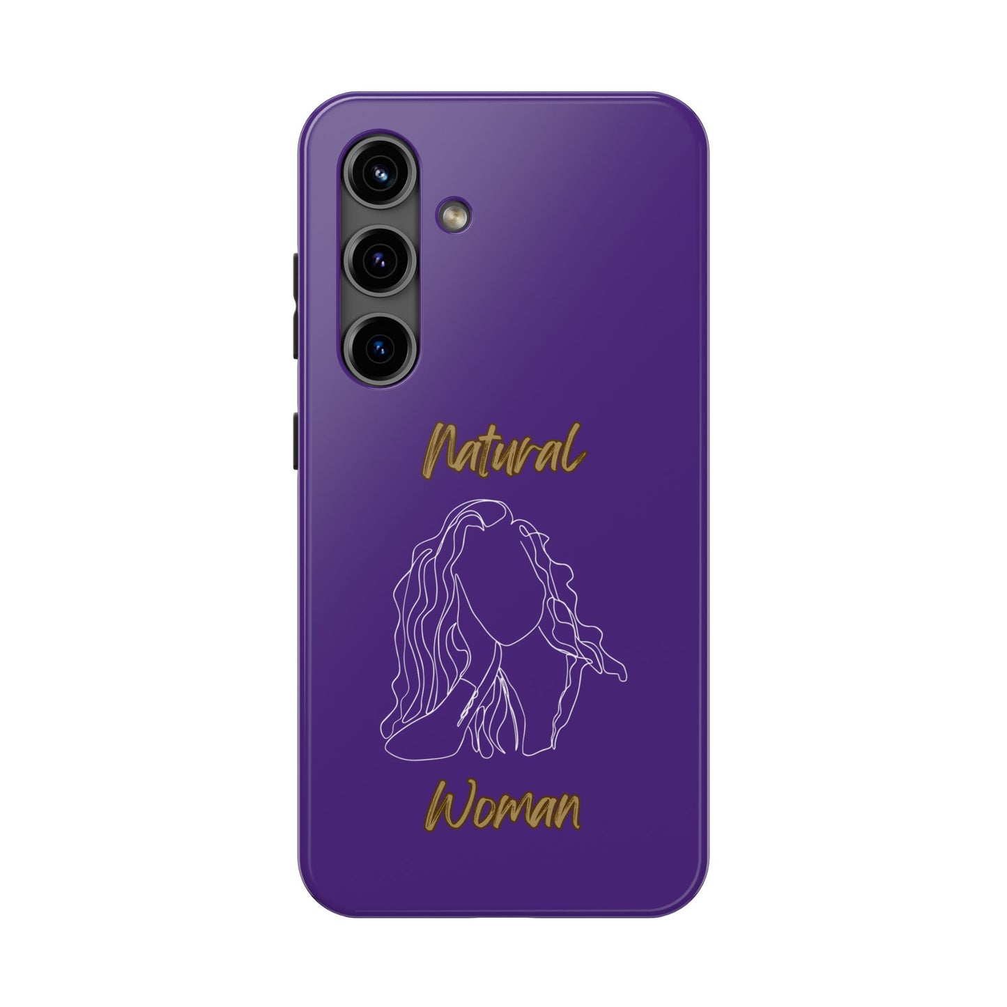 Natural Woman Relaxed (WL) Tough Phone Cases PURPLE