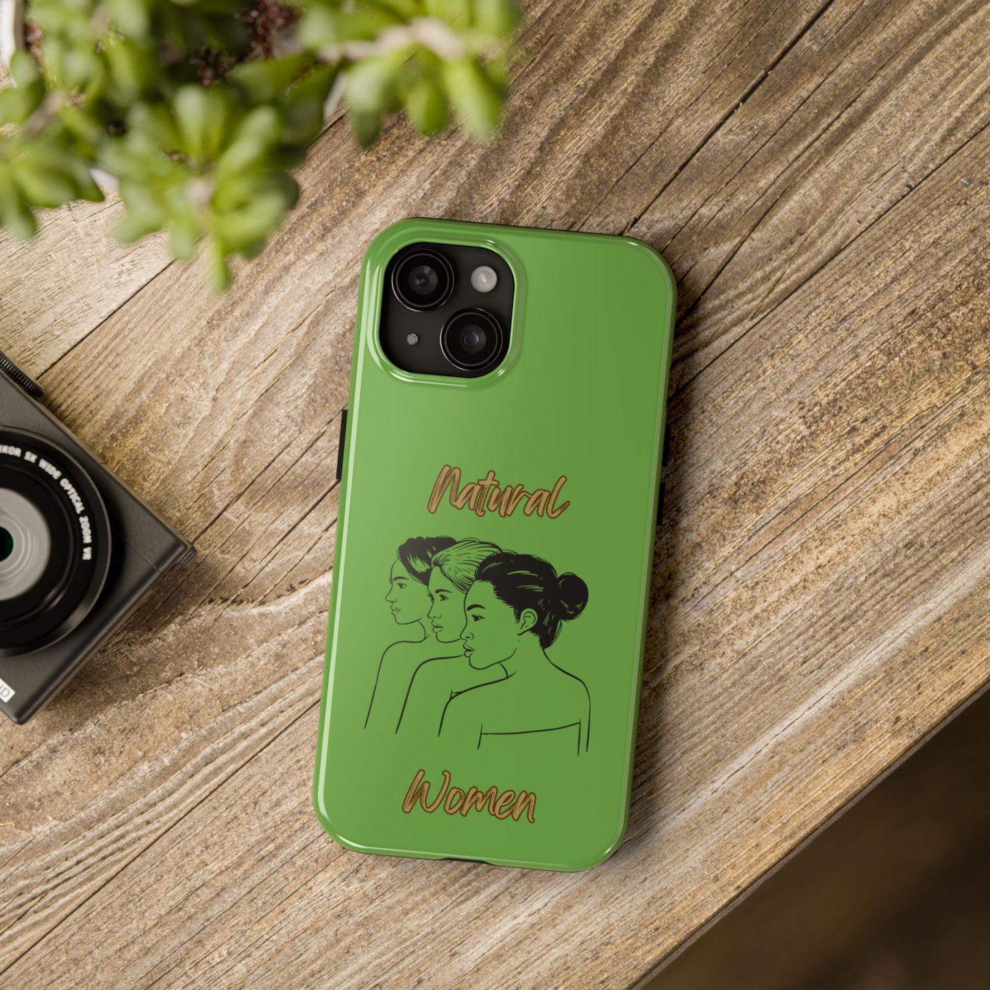 Natural Woman United Friends (BL)Tough Phone Cases GREEN