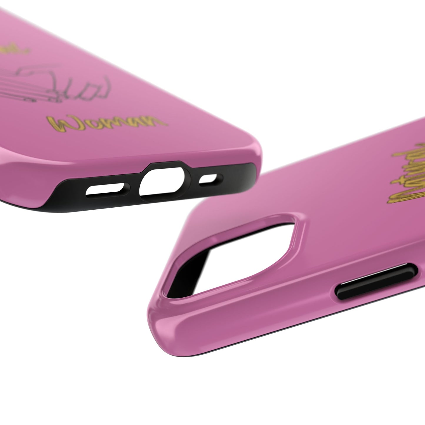 Natural Woman I Love You (BL)Tough Phone Cases LIGHT PINK