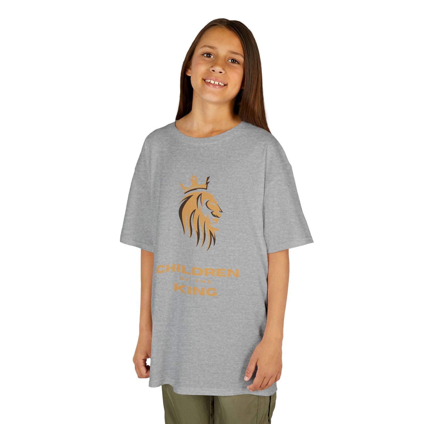 Children of the King Inspirational Kids Cotton T-Shirt (BRL)