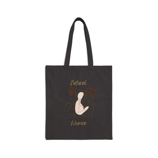 Natural Women Friends (WL) Canvas Tote Bag