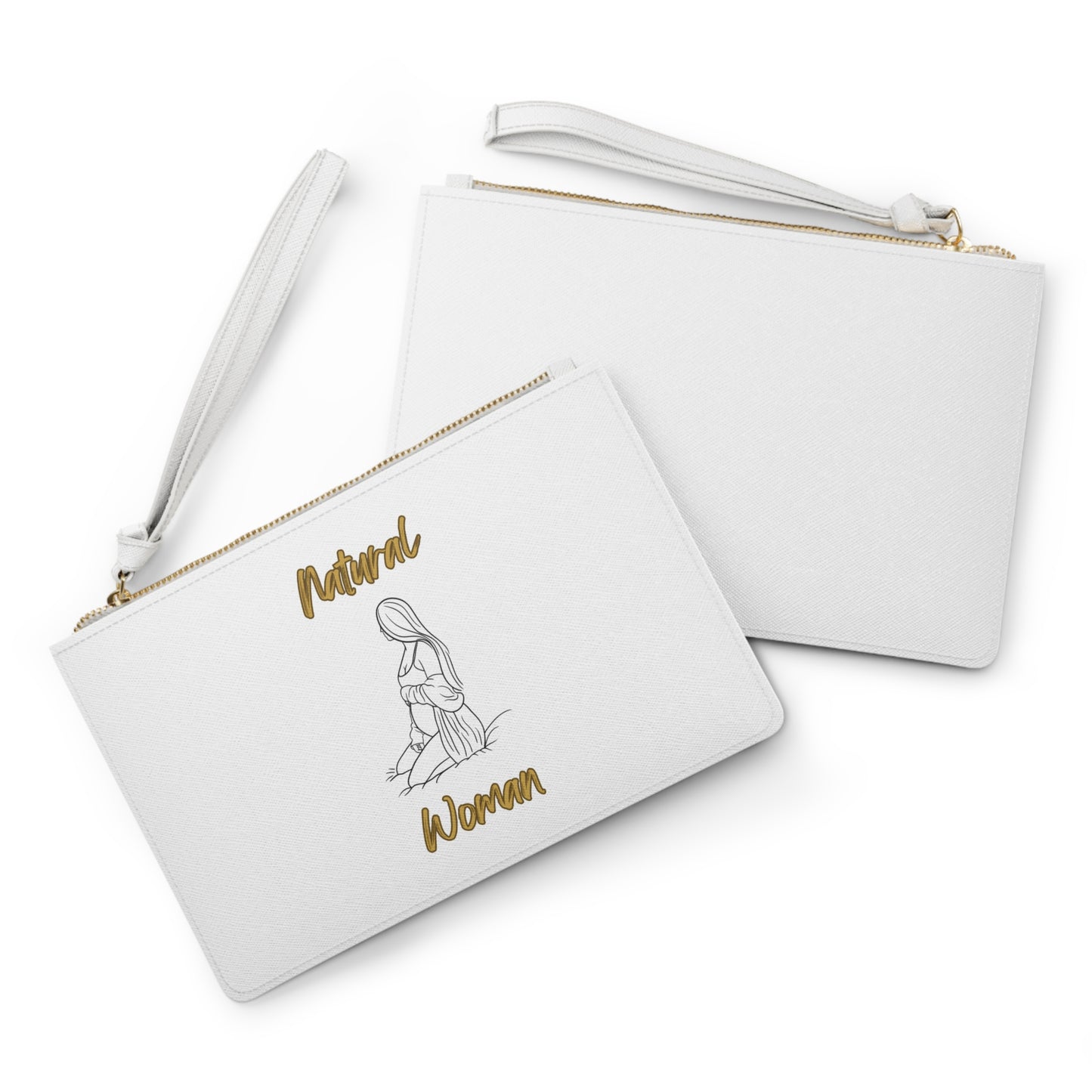 Natural Woman Expecting (BL) Clutch Bag WHITE