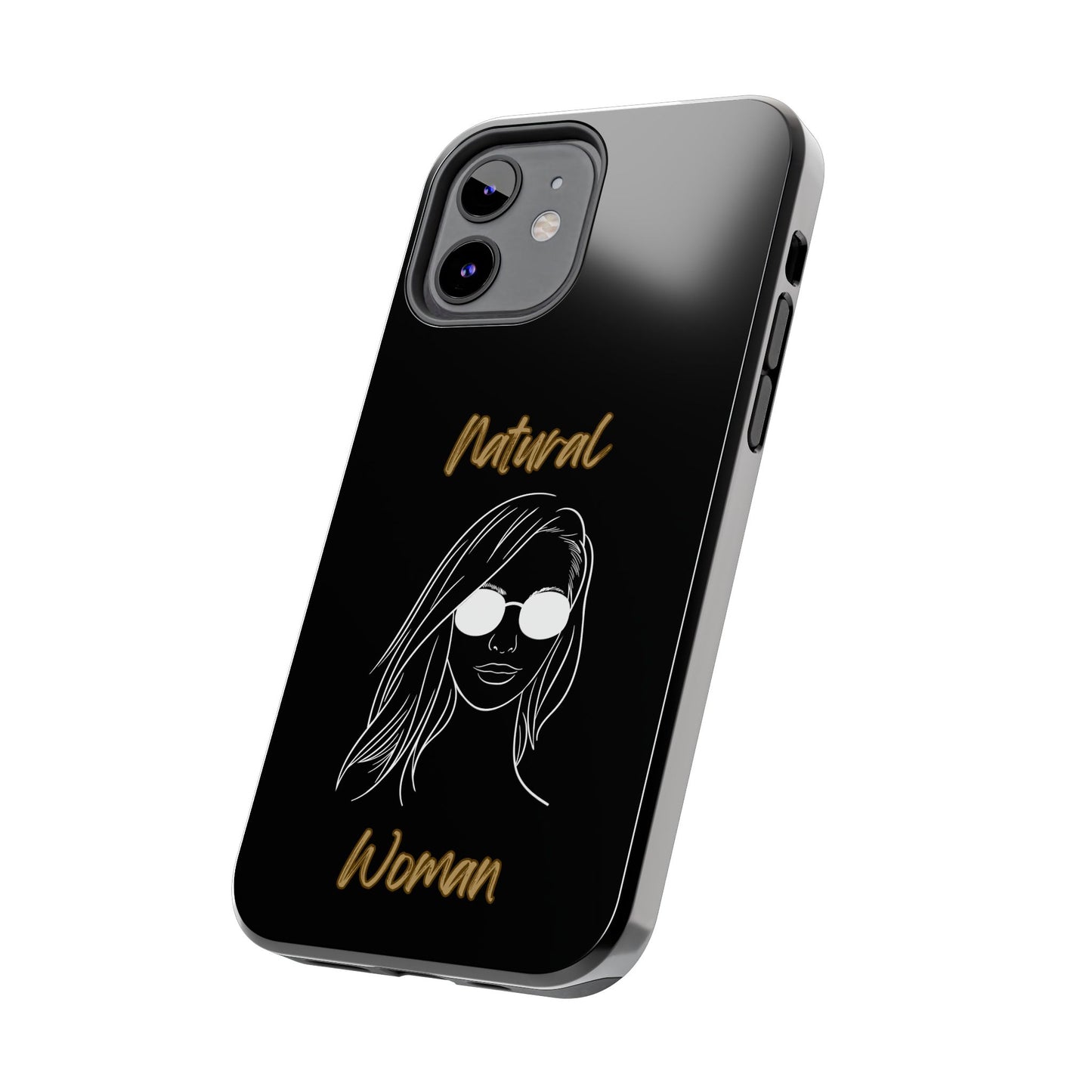 Natural Woman Shades (WL)Tough Phone Cases BLACK