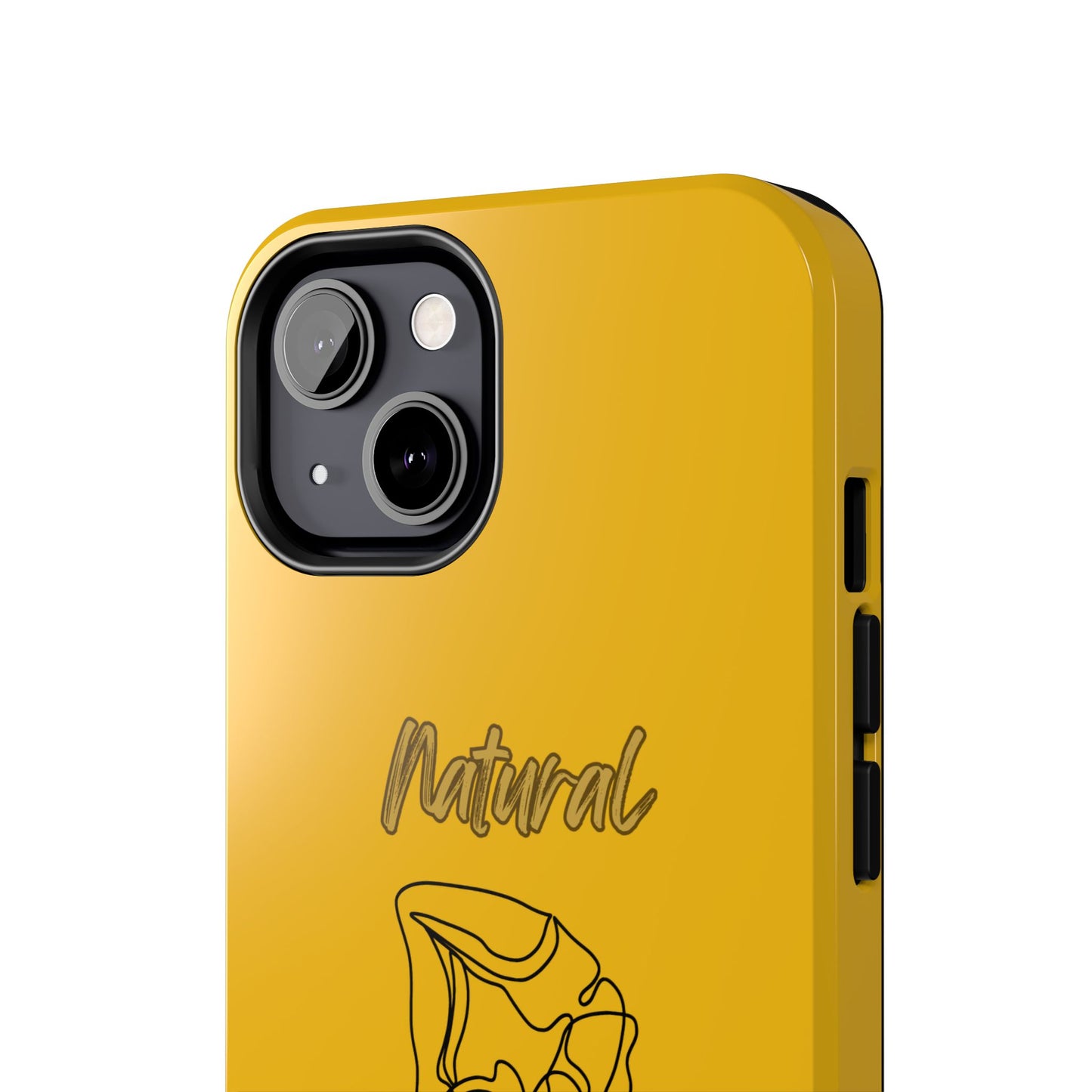 Natural Woman Flexible (BL)Tough Phone Cases YELLOW