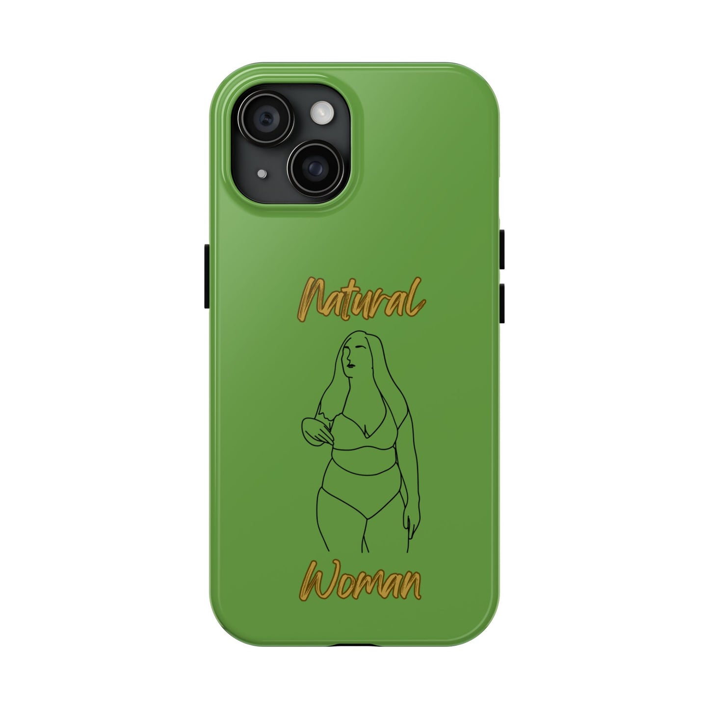 Natural Woman Full Beauty (BL)Tough Phone Cases GREEN