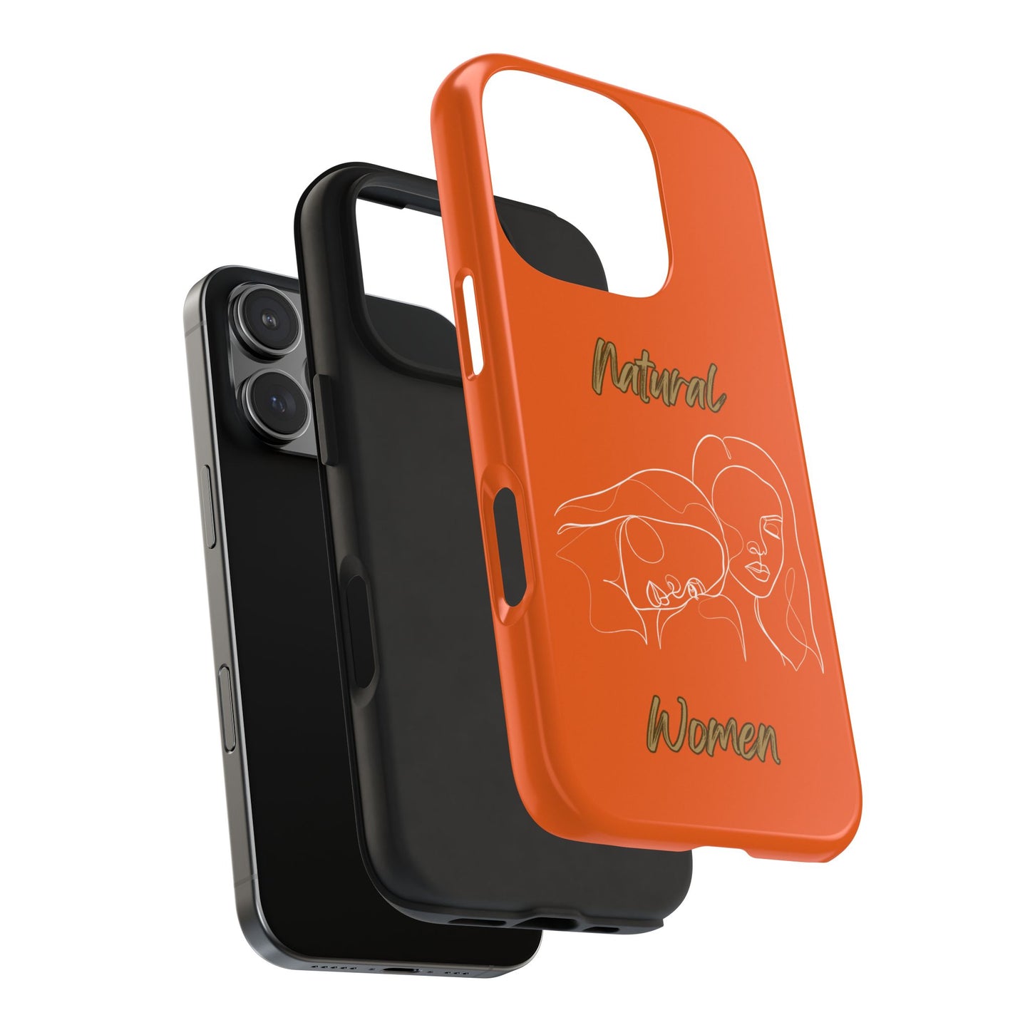 Natural Woman Sisters (WL)Tough Phone Cases ORANGE