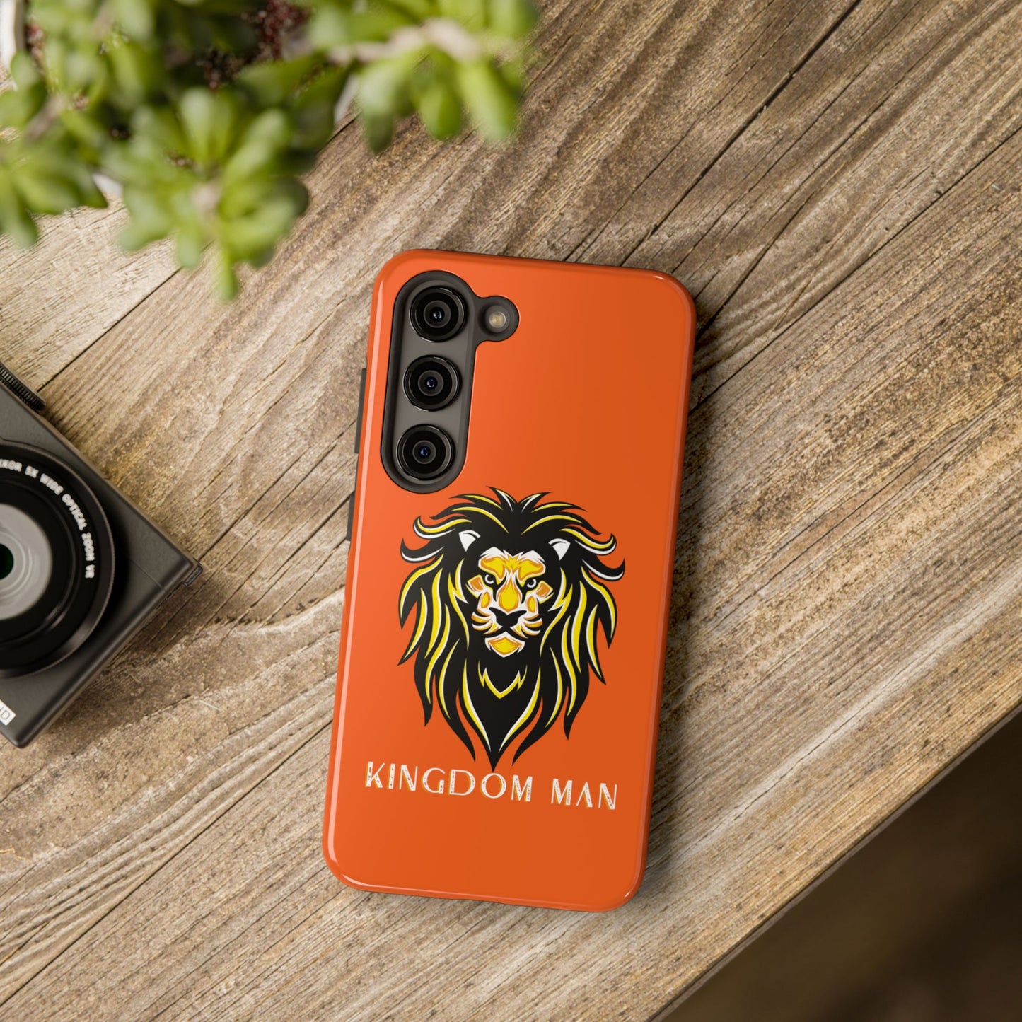 Kingdom Man (White-Gold Label) Tough Phone Case ORANGE