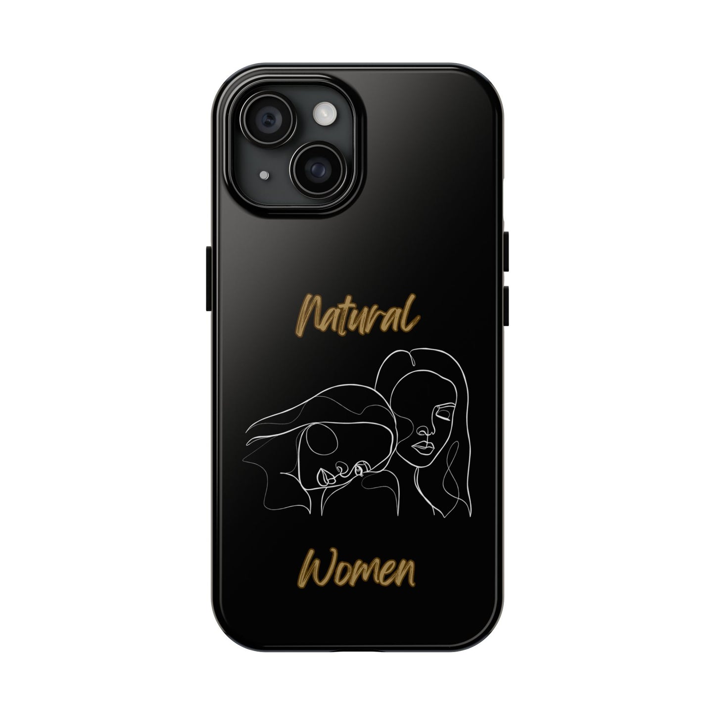 Natural Woman Sisters (WL)Tough Phone Cases BLACK