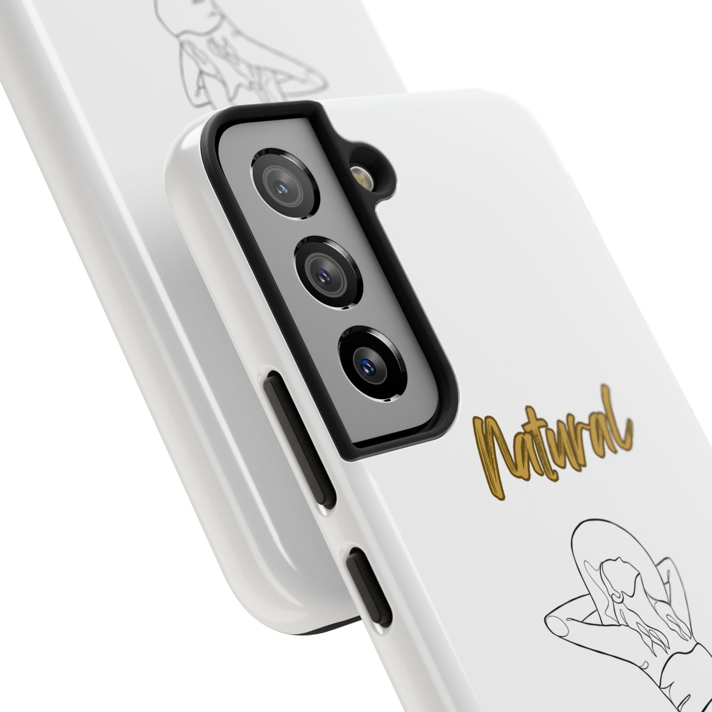 Natural Woman Sun Fun (BL)Tough Phone Cases WHITE