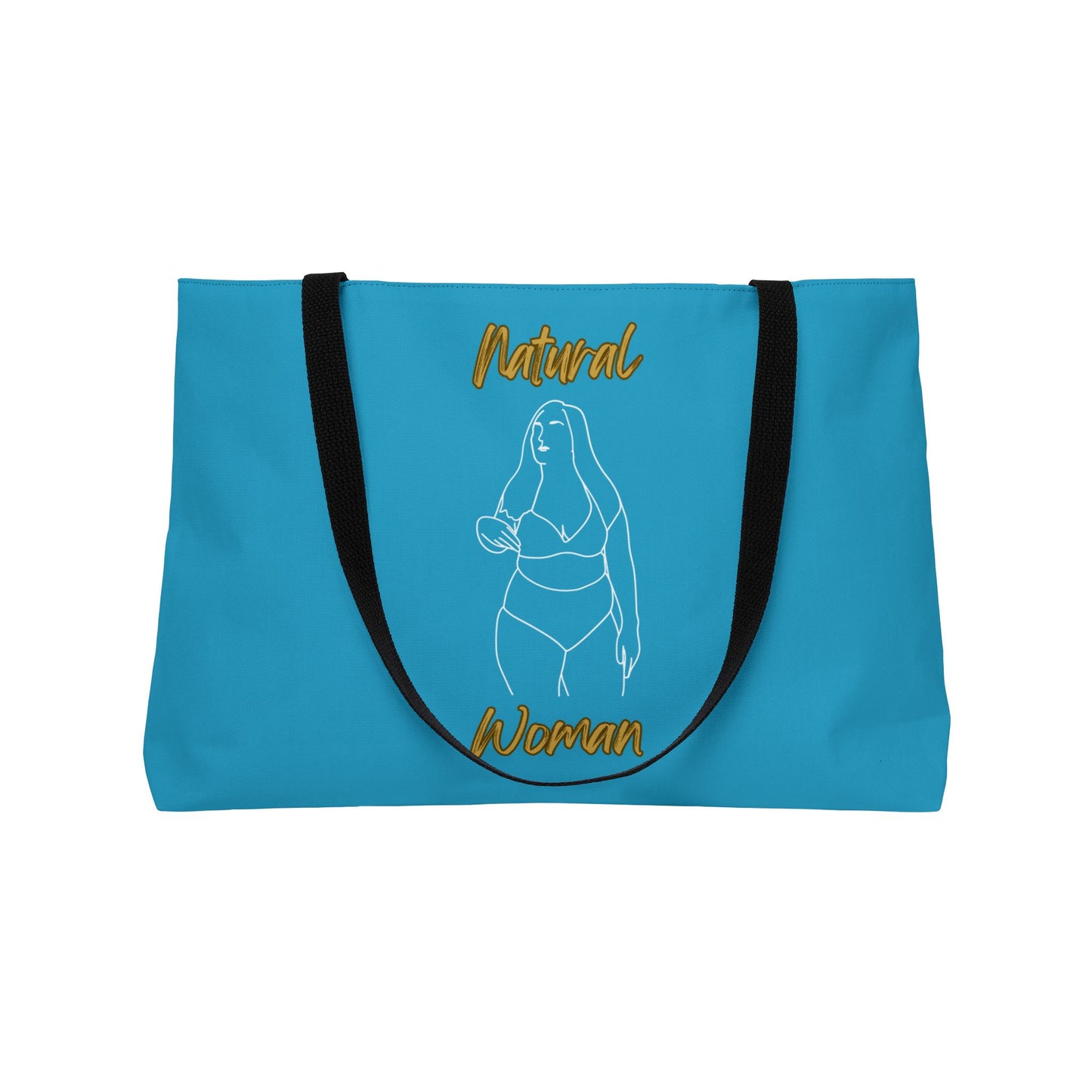 Natural Woman Full Beauty (WL) Weekender Tote Bag TURQUOISE