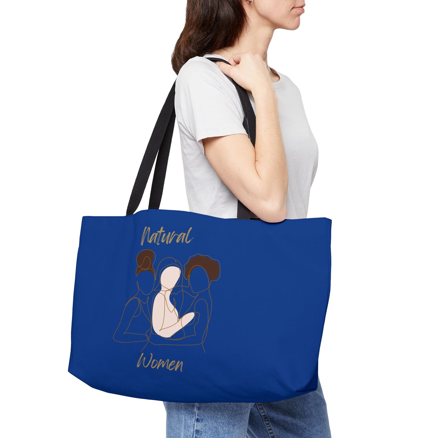 Natural Women Friends (BL) Weekender Tote Bag DARK BLUE