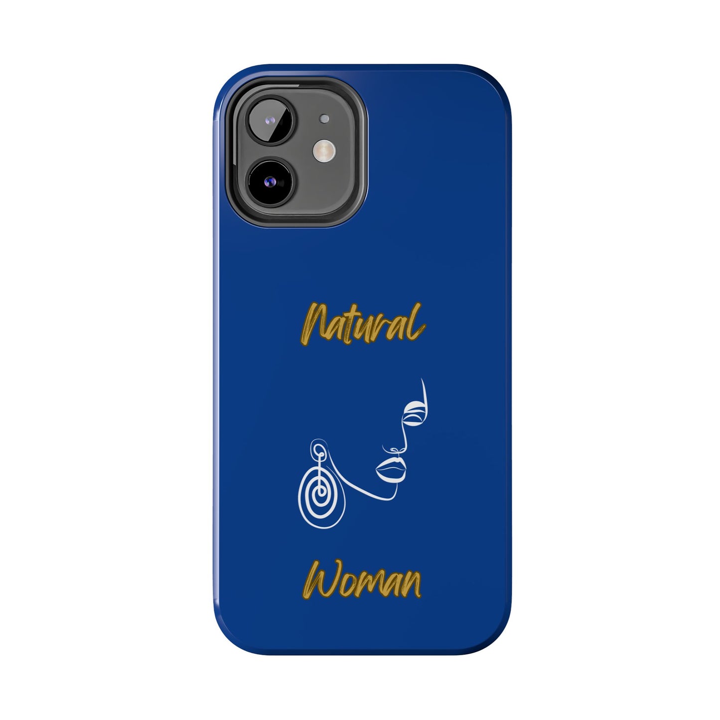 Natural Woman Music In My Soul (WL)Tough Phone Cases DARK BLUE