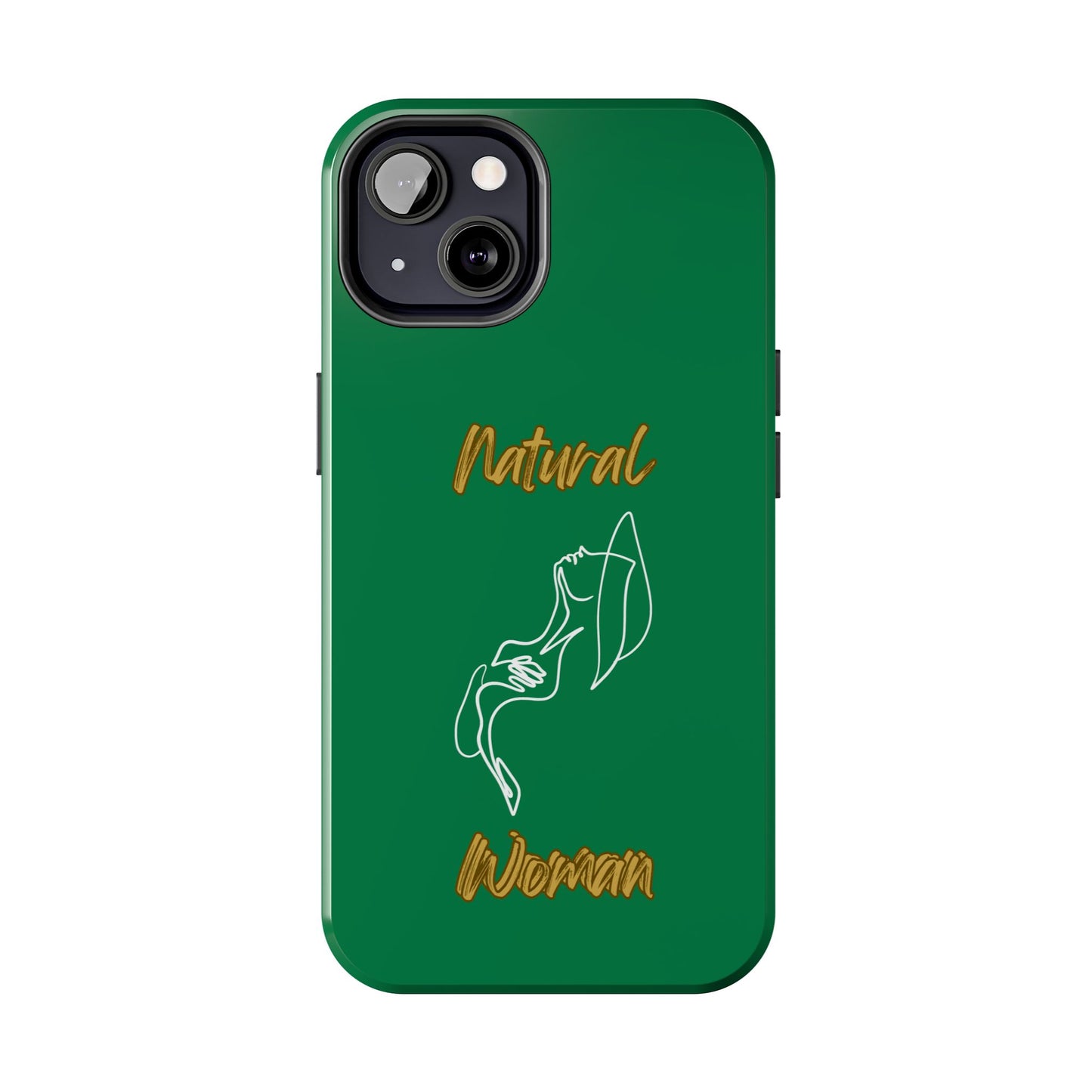 Natural Woman Free (WL)Tough Phone Cases DARK GREEN