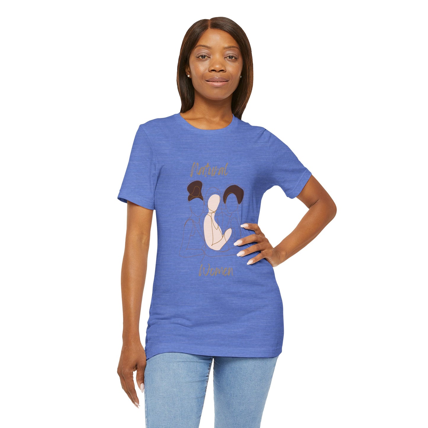 Natural Woman Friends Short Sleeve T-Shirt