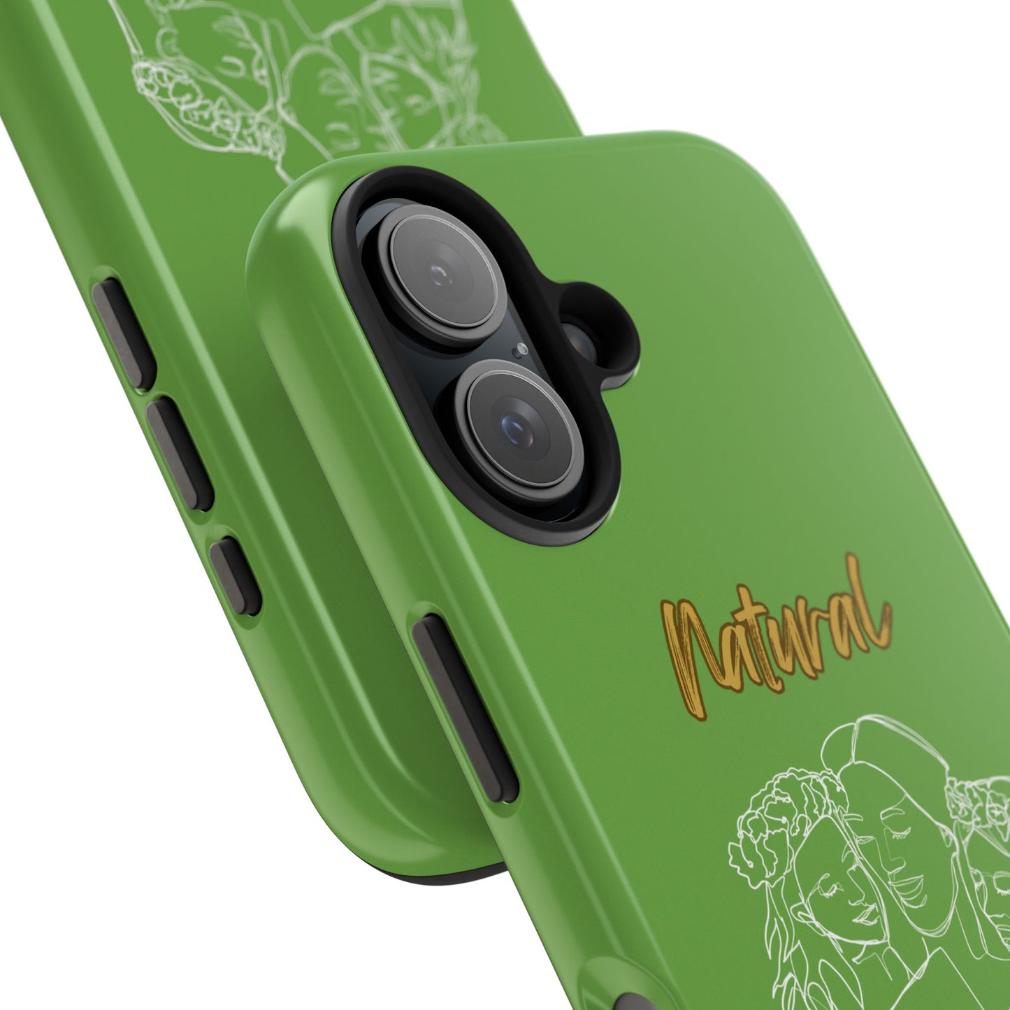 Natural Woman Me & My Girls (WL)Tough Phone Cases GREEN