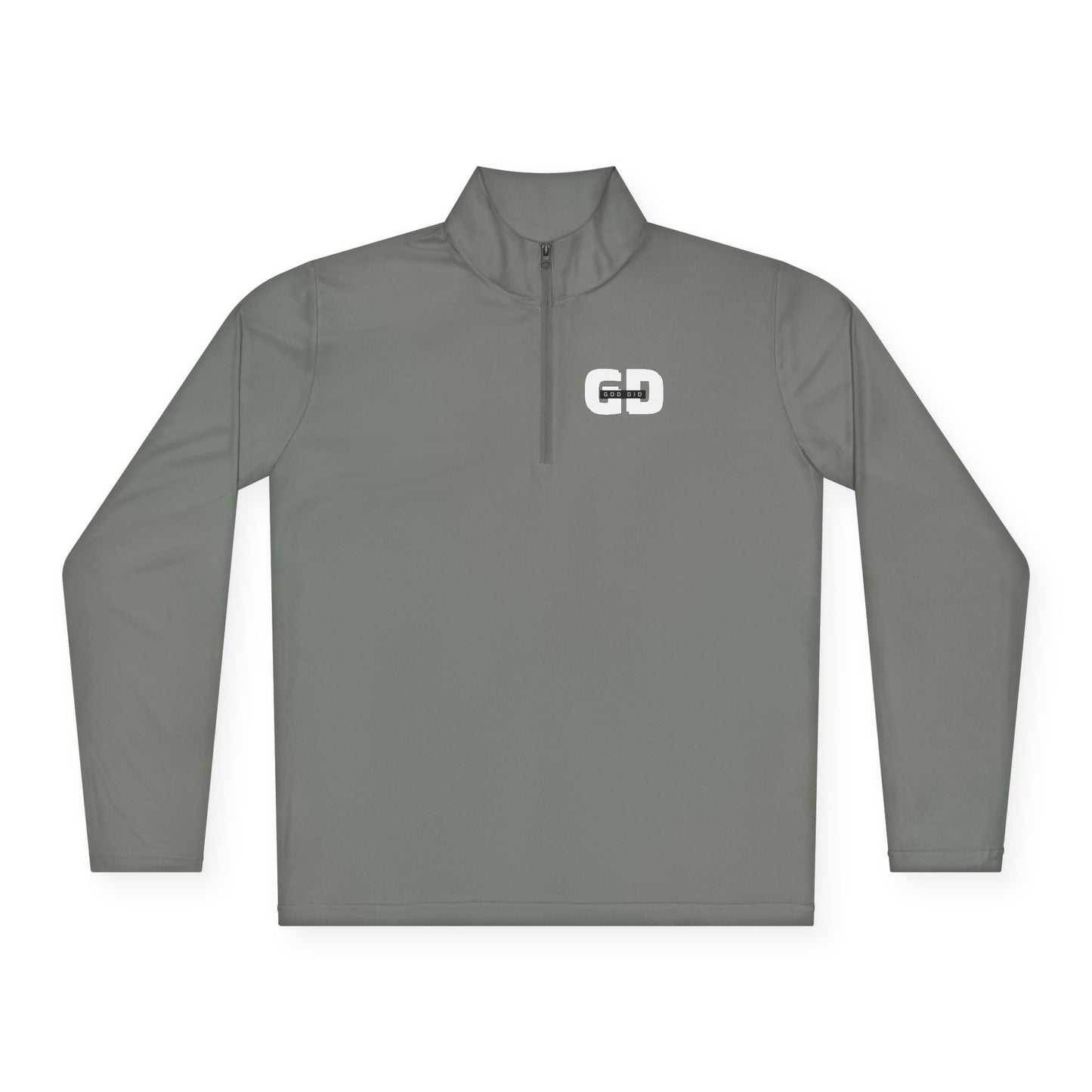 "GOD DID" Zip Pullover (WL)