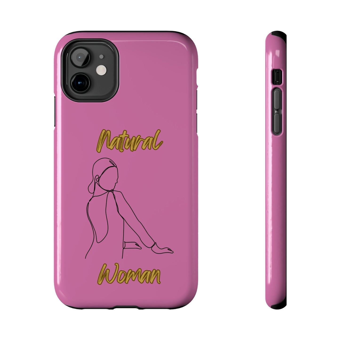 Natural Woman Hands Free (BL)Tough Phone Cases LIGHT PINK