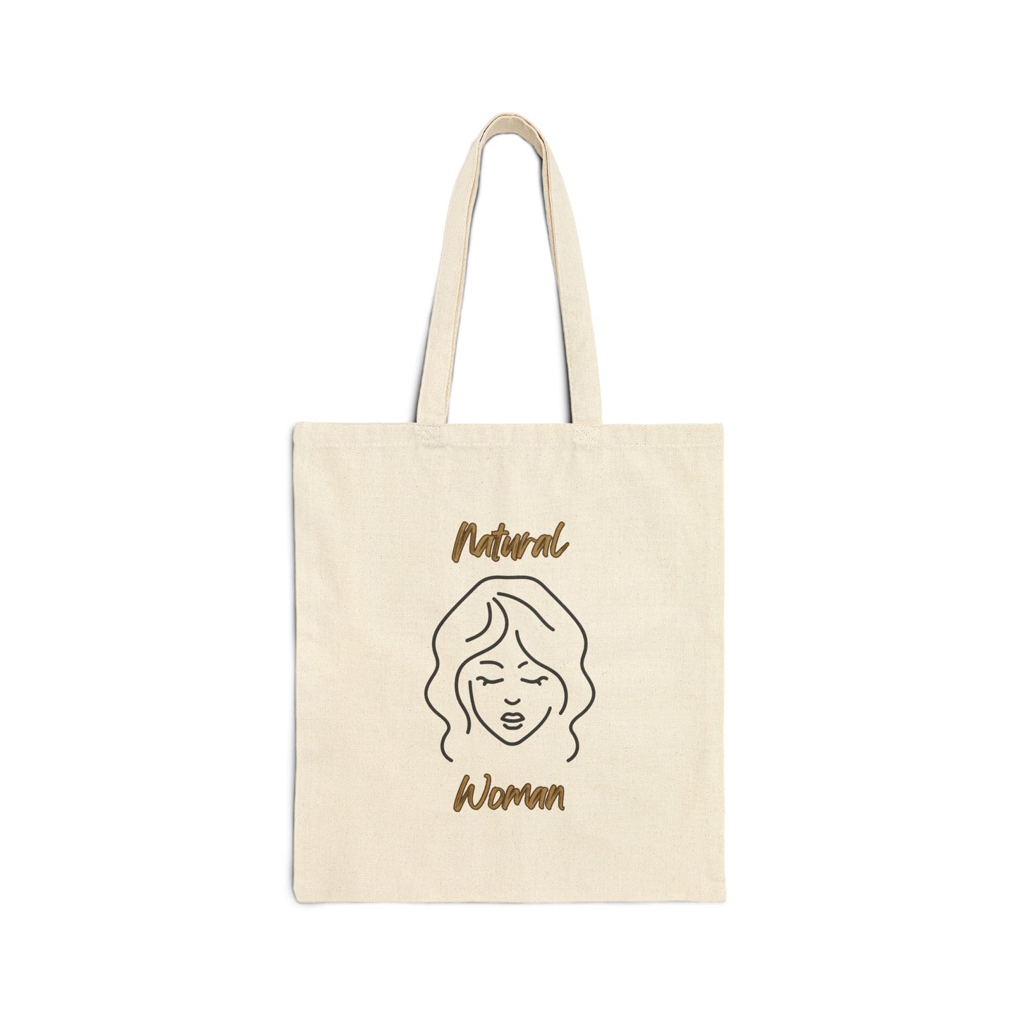 Natural Woman Modest (BL) Canvas Tote Bag