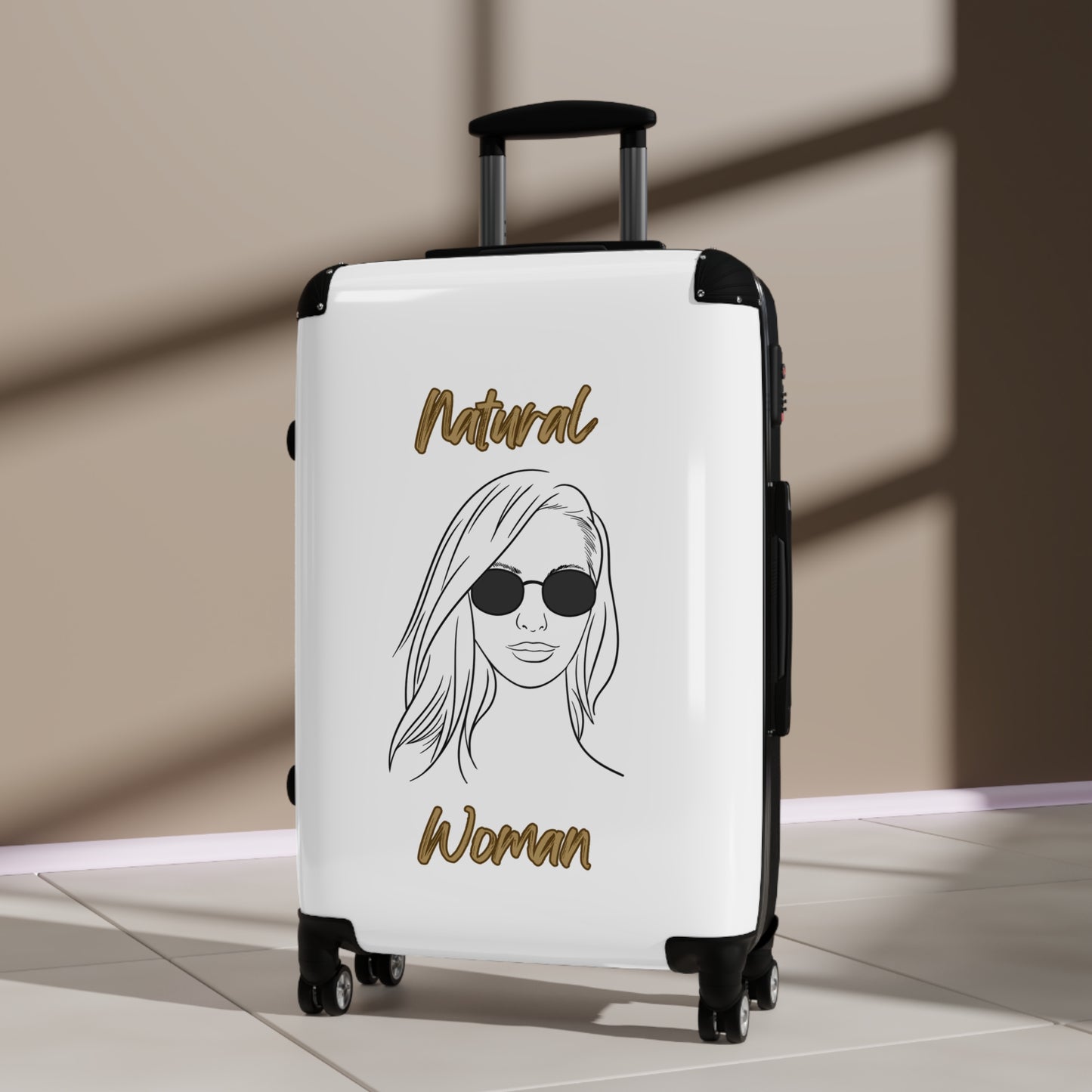 Natural Woman Shades (BL) Suitcase WHITE