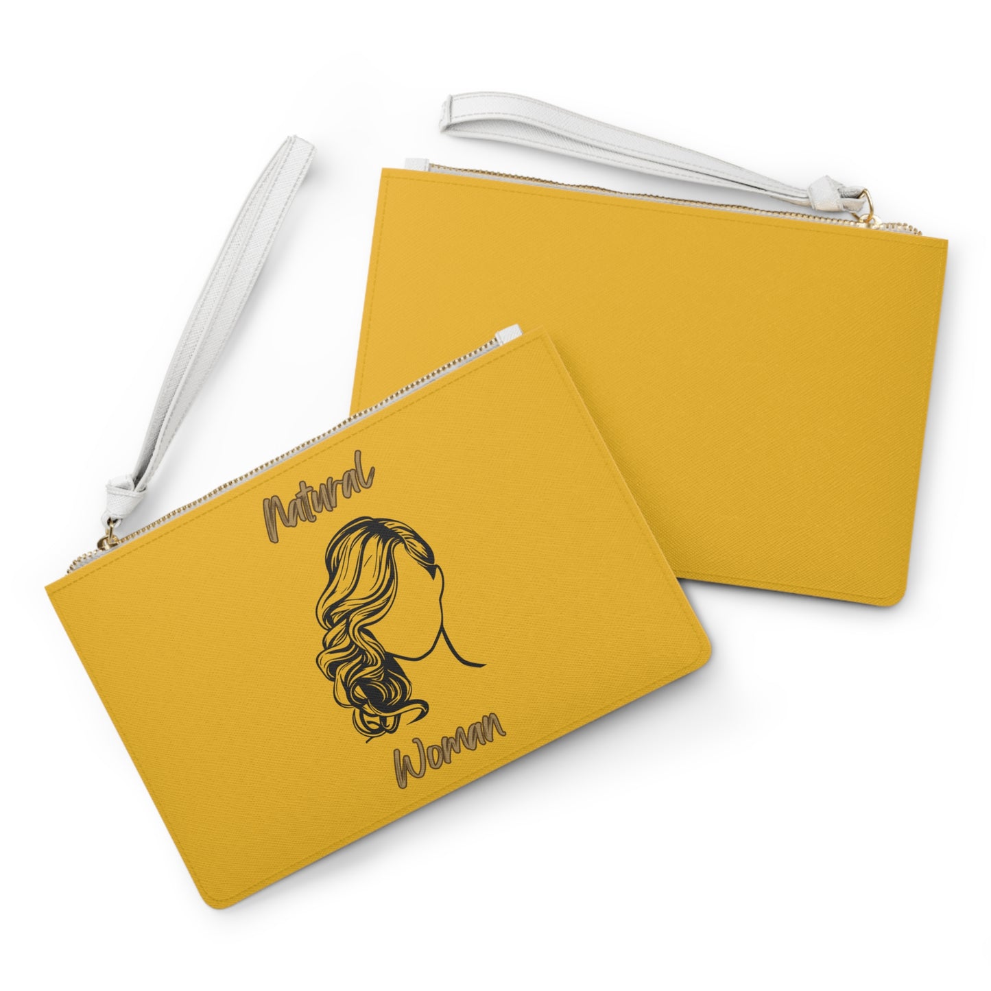 Natural Woman Long Curl (BL) Clutch Bag YELLOW