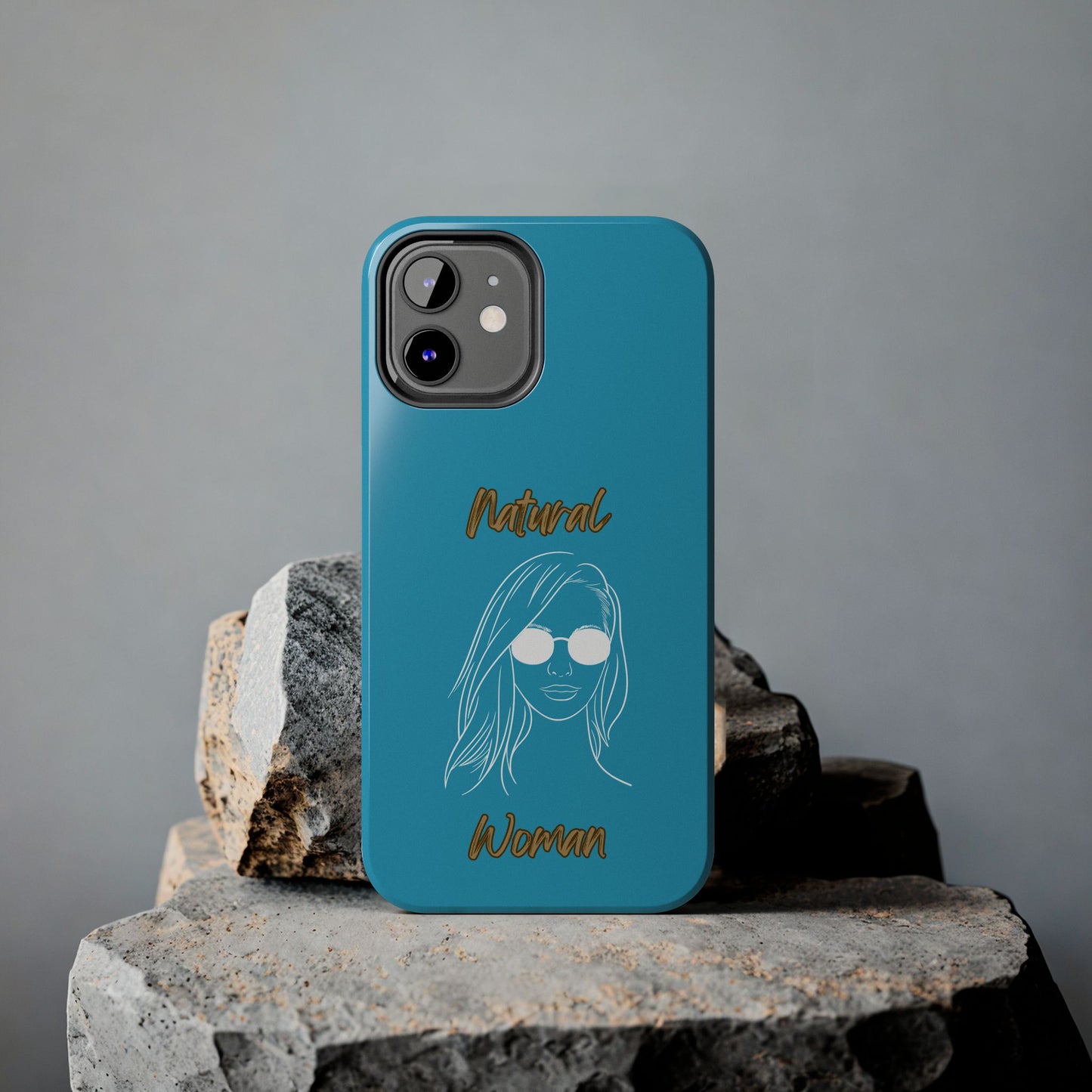Natural Woman Shades (WL)Tough Phone Cases TURQUOISE