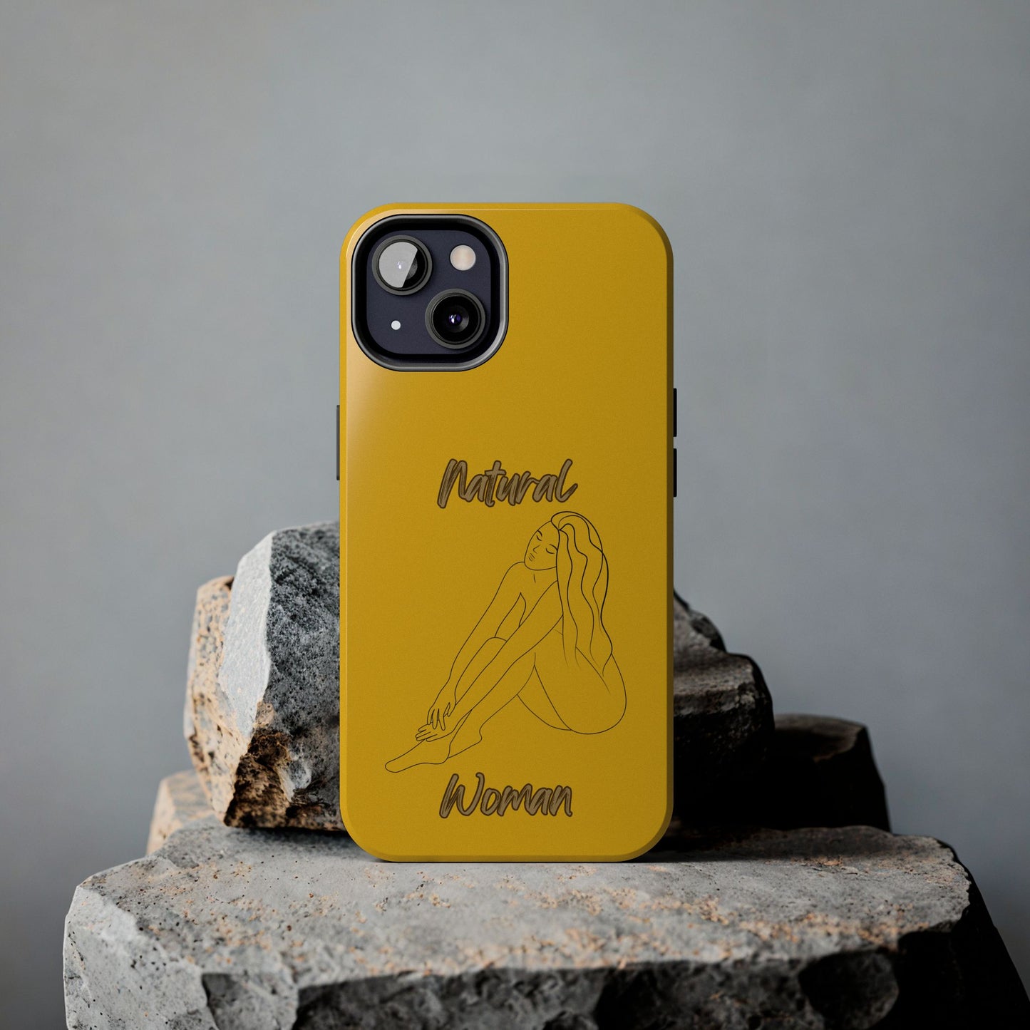 Natural Woman Beauty (BL) Tough Phone Cases YELLOW