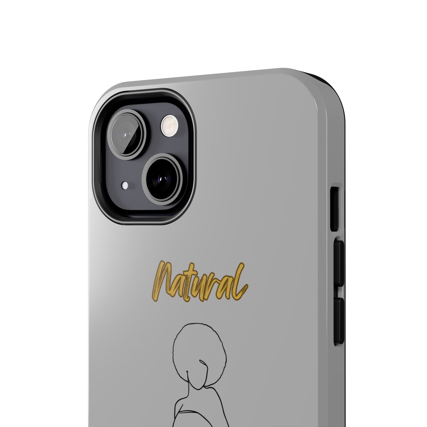 Natural Woman Sho Nuff (BL)Tough Phone Cases LIGHT GREY