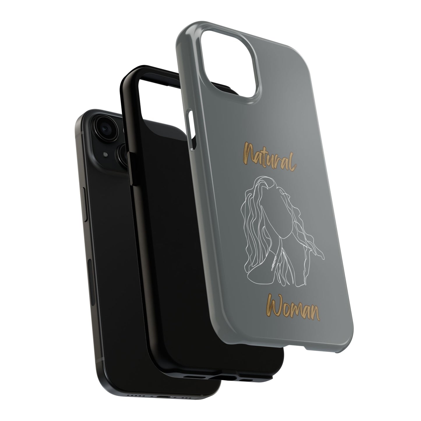Natural Woman Relaxed (WL) Tough Phone Cases DARK GREY