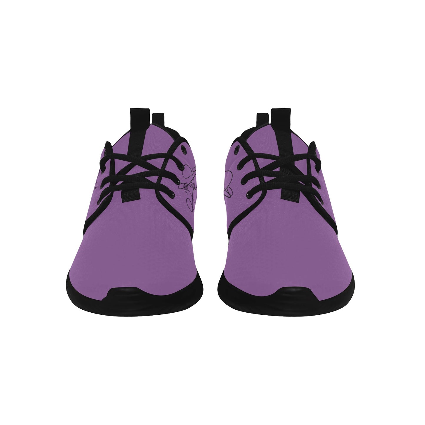 Natural Woman AN ORIGINAL (BL) PURPLE w/ Black Sole Sneakers