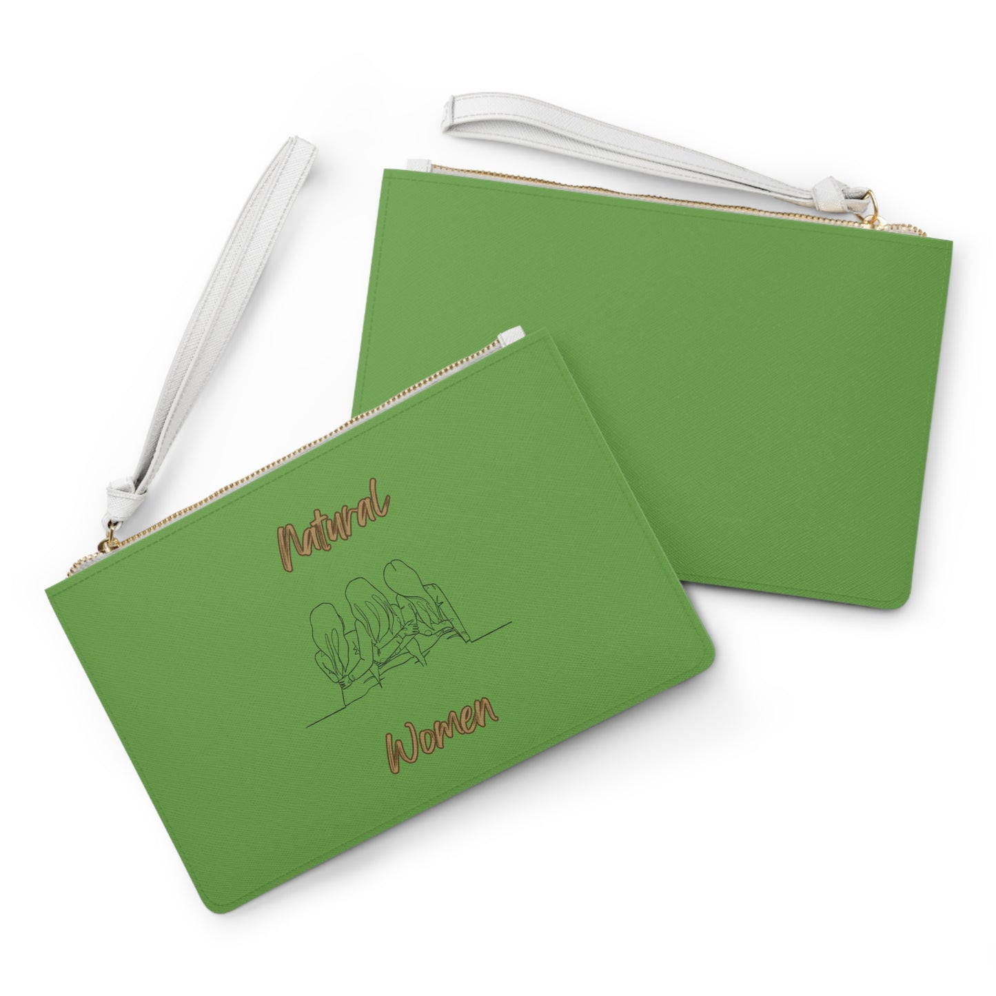 Natural Women Loving Friends (BL) Clutch Bag GREEN